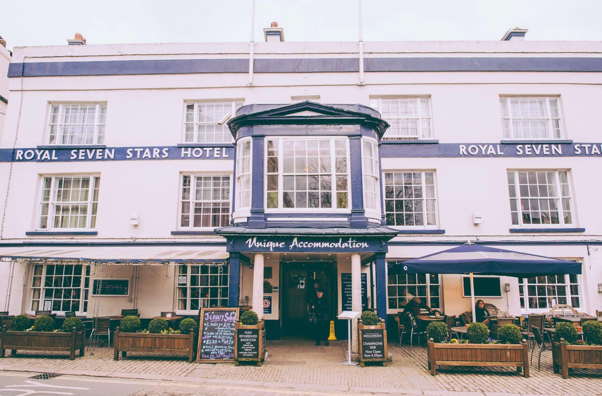 Royal Seven Stars Hotel Totnes Exterior photo